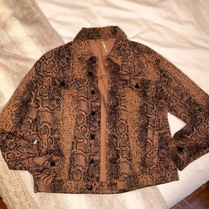 Free People Denim Jacket